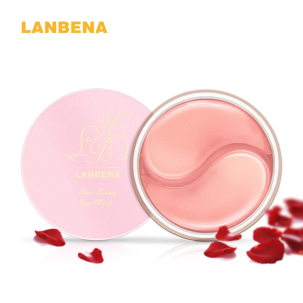 Buy LANBENA Rose Serum Eye Mask Dark Circle Eye Bags