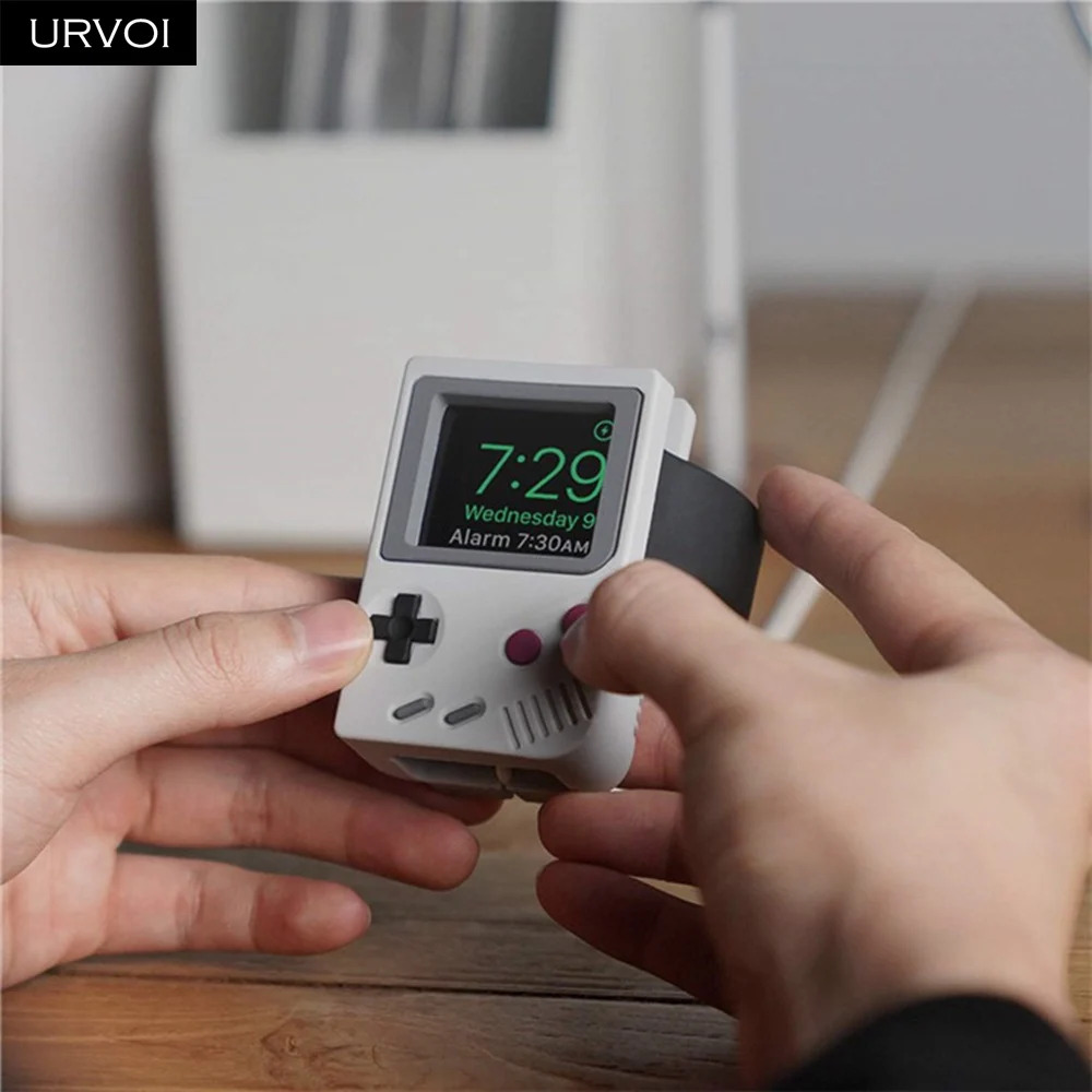 Подставка URVOI для apple watch series 432 держатель watchOS 5 ночная подставка ремонта домашняя