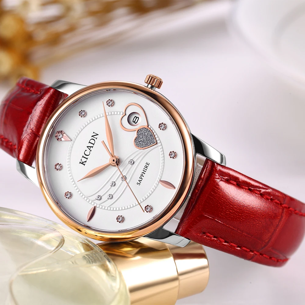 

Women's wristwatch Quartz watch women watches luxury stainless steel waterproof KICADN high-end Fashion Brand Diamonds New 2019