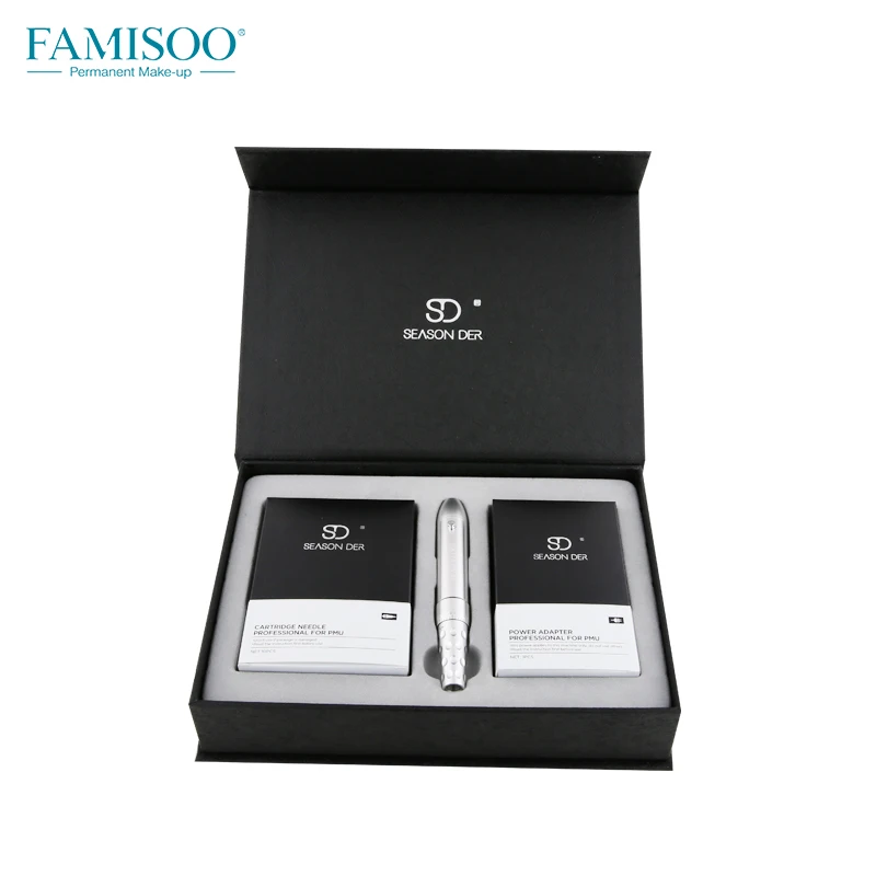 

Professional Eyebrow Lip Tattoo Machine Pen For Permanent Make Up Eyebrows Microblading Makeup DIY Kit With Tattoo Needle