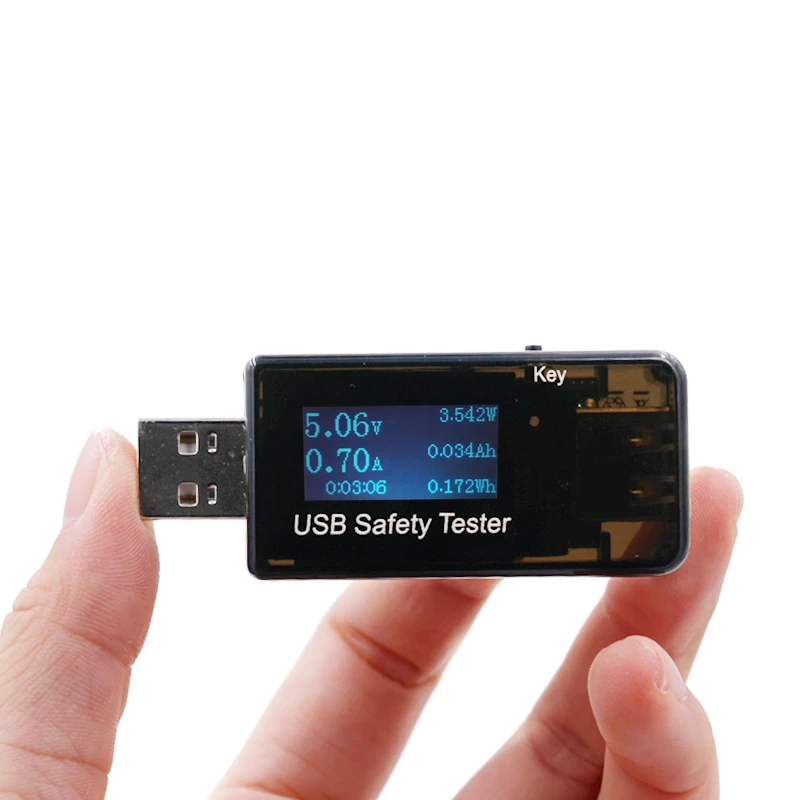 

USB 5V 9V 12V 30V Mobile Battery Tester QC2.0 capacity Power Detector Voltage Current Meter