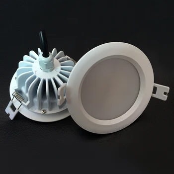 

6pcs/lot Driver-free Bathroom 8W LED Downlight AC230V IP65 Shower Room Dimmable Recessed LED Ceiling Spots Light