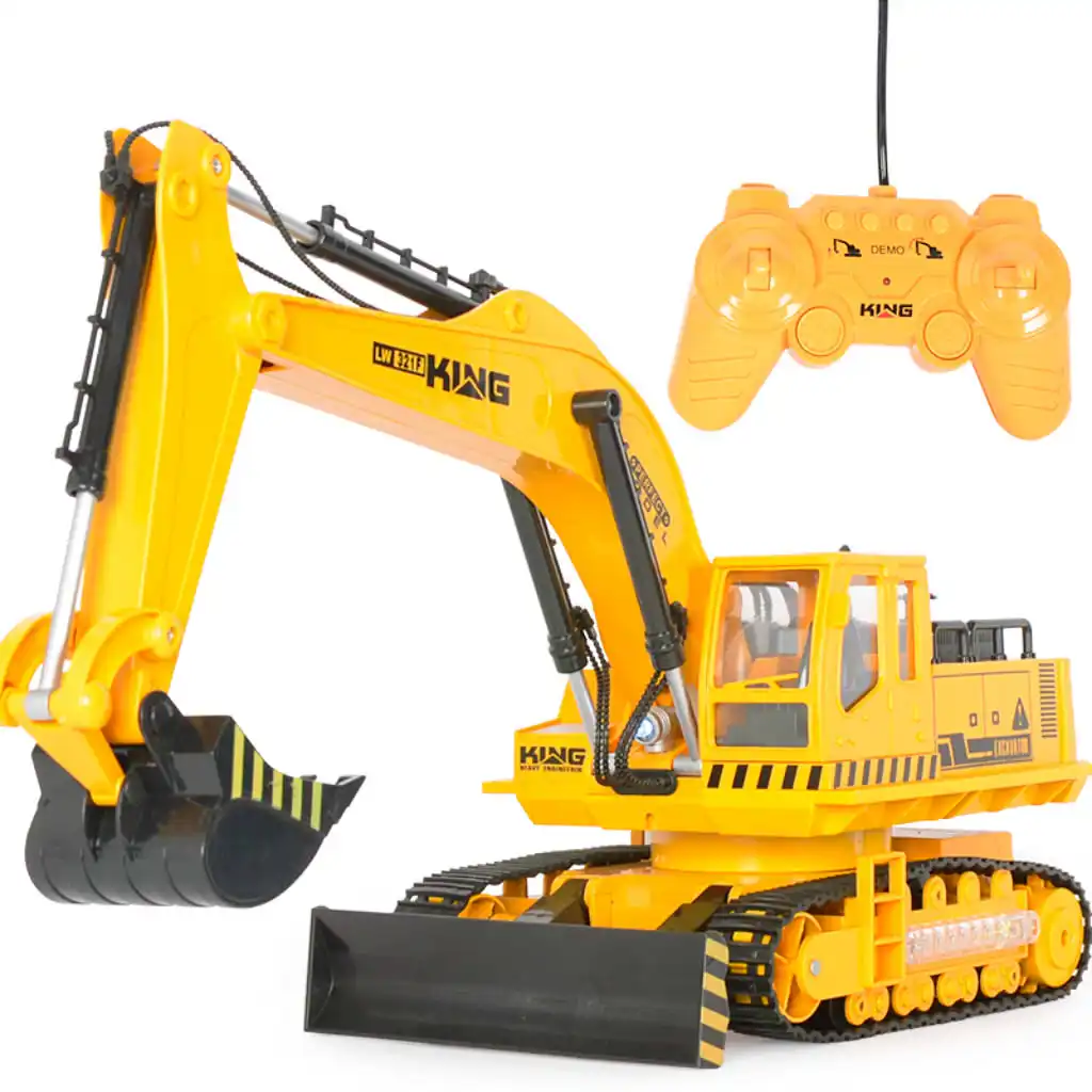14 Channel Full Functional Remote Control RC Excavator (1/18 scale) Kids Children Toys Gift