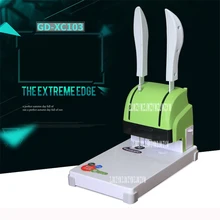 XC103 переплетная машина для документов, нейлоновый шланг горячего расплава с клепальной трубкой, ручной Пробивной переплетный станок 220 В