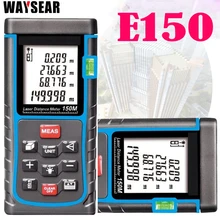 Лазерный дальномер 40 м/50 м/60 м/70 м/80 м/100 м дальномер Цифровой Лазерный Дальномер лента площадь-объем-угол лазерный дальномер