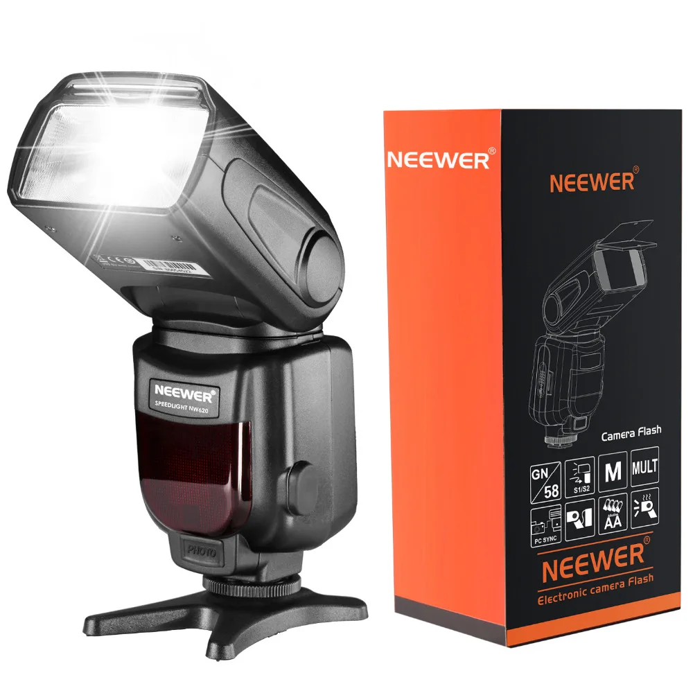 Neewer NW620 ручной ЖК дисплей Дисплей Вспышка Комплект Speedlite для цифровой зеркальной