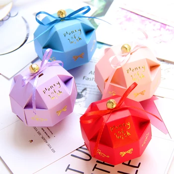 

100pcs Wedding Favor Box Sweet Gift Candy Boxes for Baby Shower Birthday Guests Favors Event Party Box Small Paper Chocolate Box