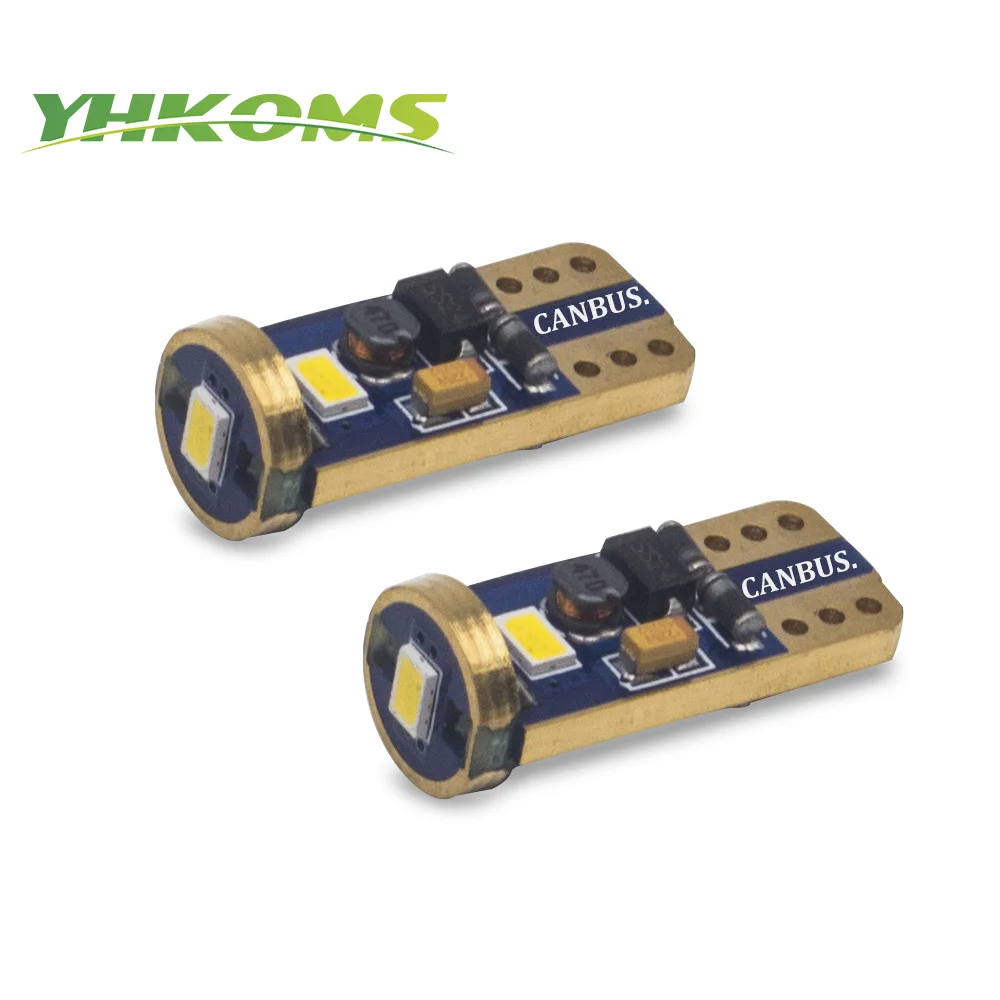 

YHKOMS Car LED T10 W5W 194 168 Wedge Light Dome Light 3623 SMD 12V 24V Canbus Reading Light Turn Signal Lamp For Cars For Truck