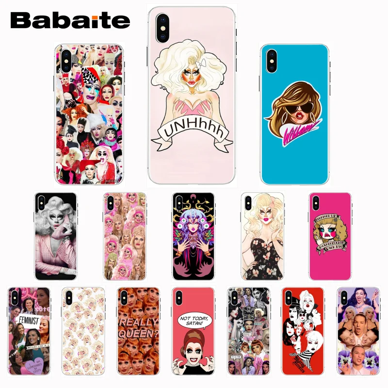 

Babaite RuPaul's Drag Race DIY Luxury Case for iPhone X Xs Xr XsMax 6 6s Plus 7 7plus 8 8plus 5 5s 5c SE11 11pro 11promax