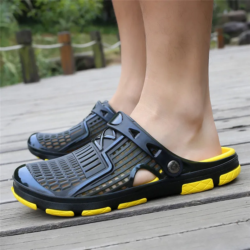 

Outdoor Casual Walking Beach Flip Flops Casual Men Shoes Summer Beach Slippers Shoes Mans footwear terlik kapcie Slides 40jy18