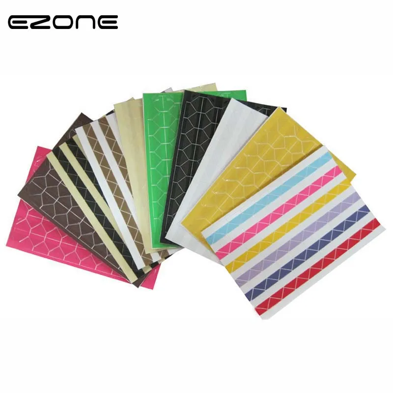 

EZONE 2Pcs/Set Mini Album Decorative Sticker DIY Scrapbook Retro PVC Photo Album Corner Candy Color Sticker Stationery Papelaria