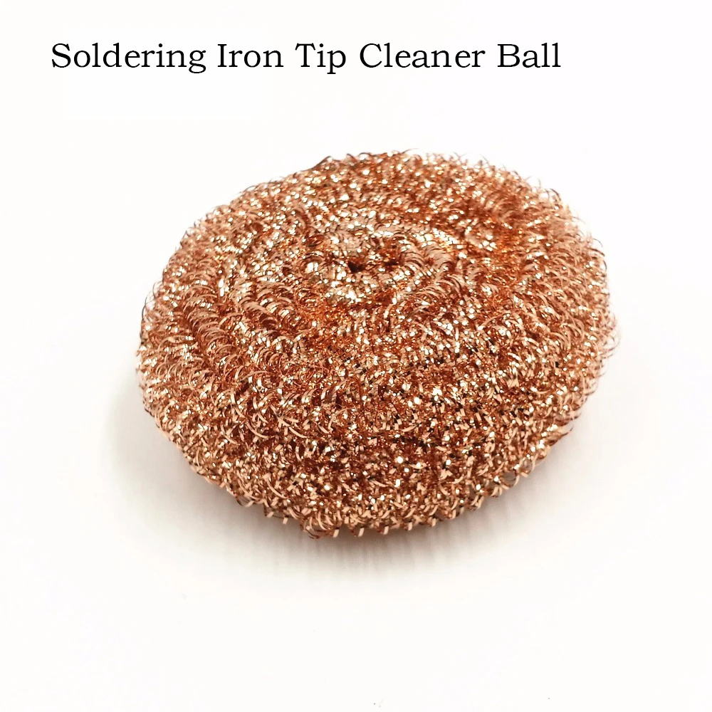 Novfix 10pcs Cleaner Solder Tip Cleaning Steel Wire Sponge Balls