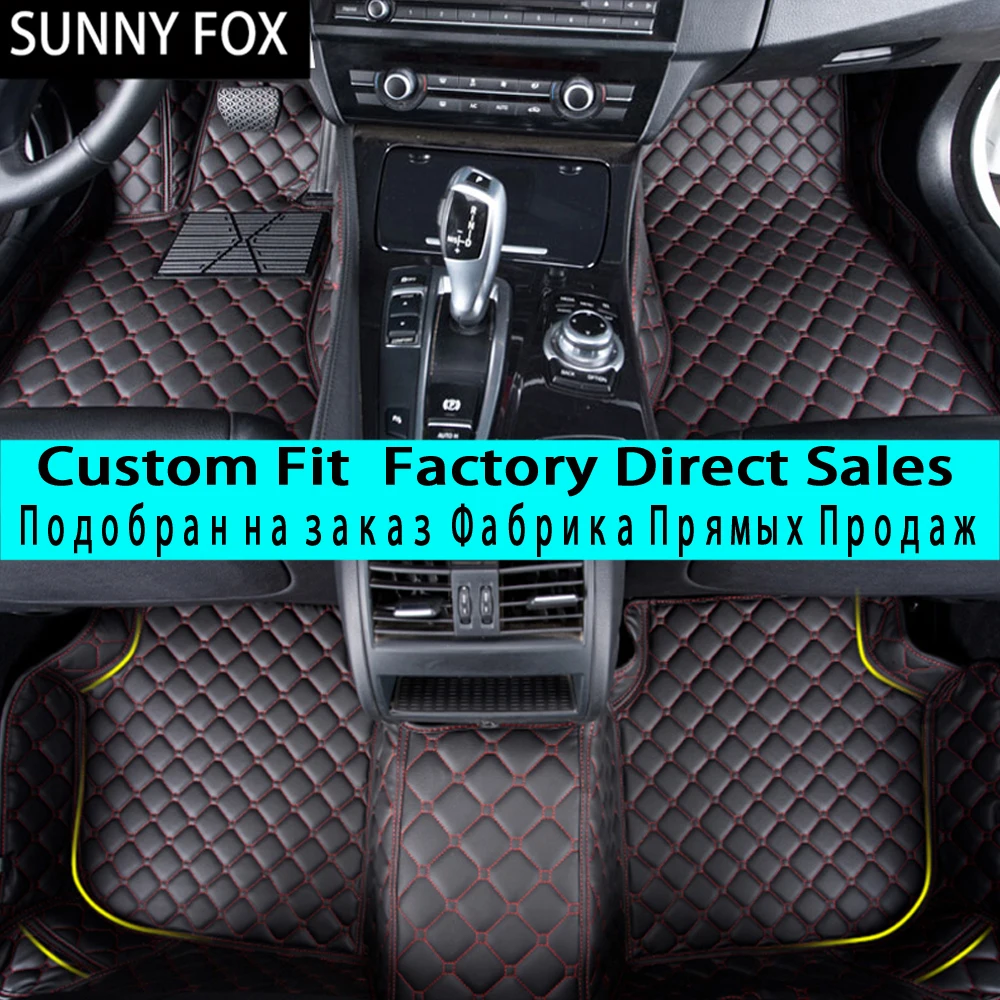 

SUNNYFOX Car floor mats for Subaru Forester Legacy Outback Tribeca XV 5D car-styling heavy duty all weather carpet floor liner