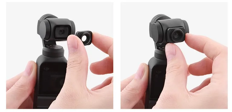 Для DJI Osmo Карманный Магнитный широкоугольный фотоаппарат объектив алюминиевый сплав и оптическое стекло широкий объектив для DJI OSMO карманные аксессуары