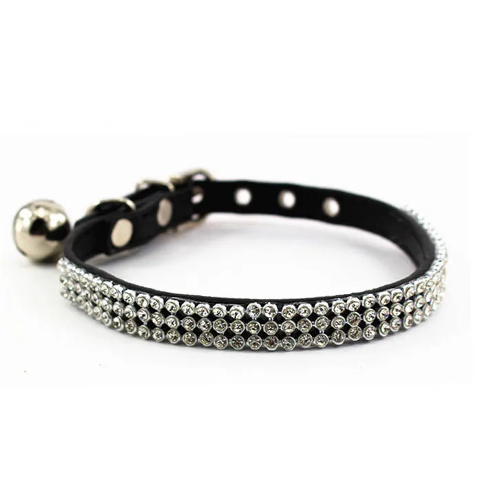 Ошейники для собак щенков кошек 5 цветов|pet cat collar|cat collarrhinestone collar |