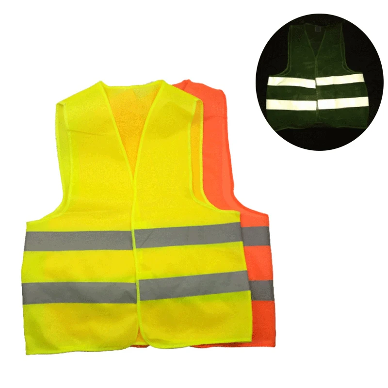 

Car Reflective Clothing Safety Security High Visibility Reflective Vest Traffic Workwear Night Running Warning Protective Vest