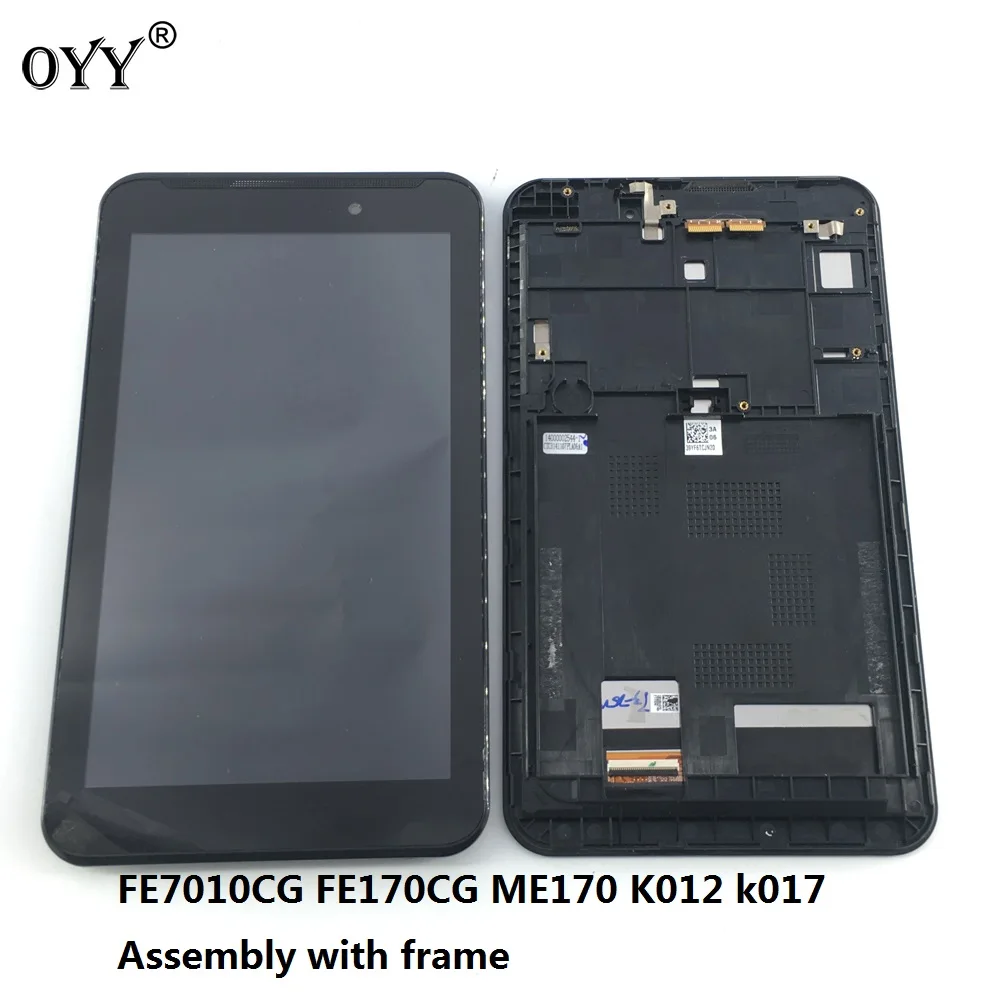LCD Display Screen Touch Screen Digitizer Assembly With Frame 7 0 Inch For For ASUS Fonepad