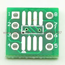 PHISCALE 50 шт. плата адаптера SOP8/SSOP8/TSSOP8(SMD для DIP) 0,65/1,27 мм шаг