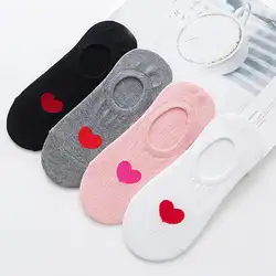 La MaxPa/модные милые короткие носки в форме сердца с героями мультфильмов; женские носки до щиколотки; забавные женские носки до щиколотки с
