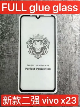 

For Vivo X23 Full Glue Tempered Glass Screen Protector For Vivo X23 9H 250AB Glue Full Cover Anti-scratch Screen Protector Film