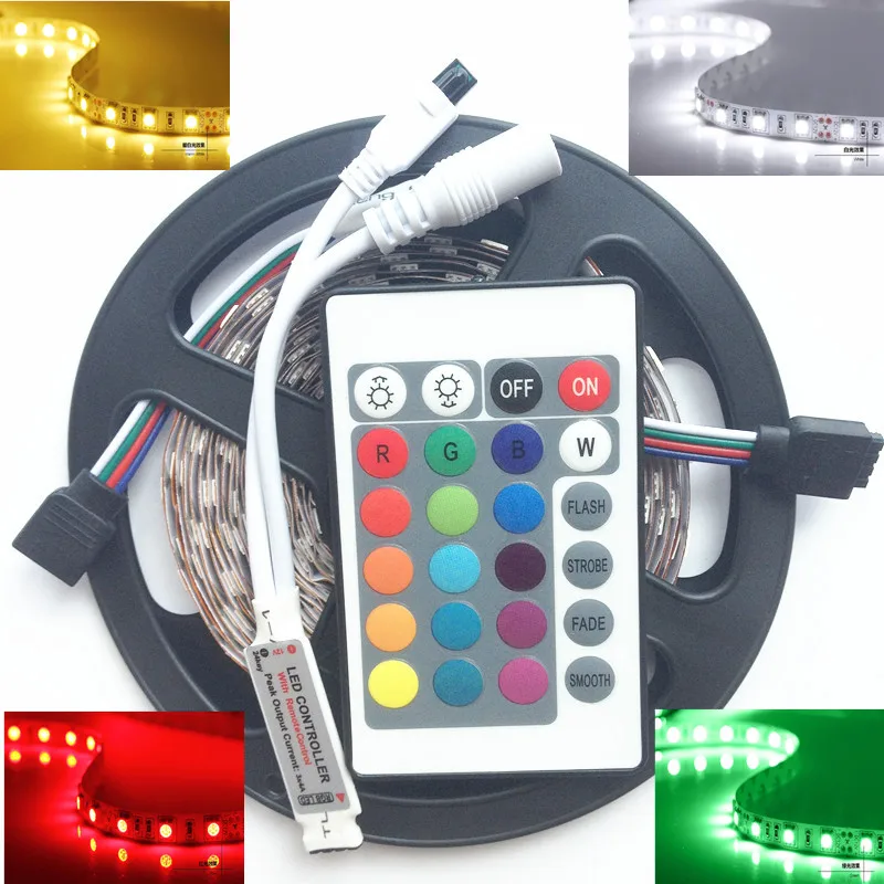 Tira LED RGB WiFi, 500cm, con control remoto