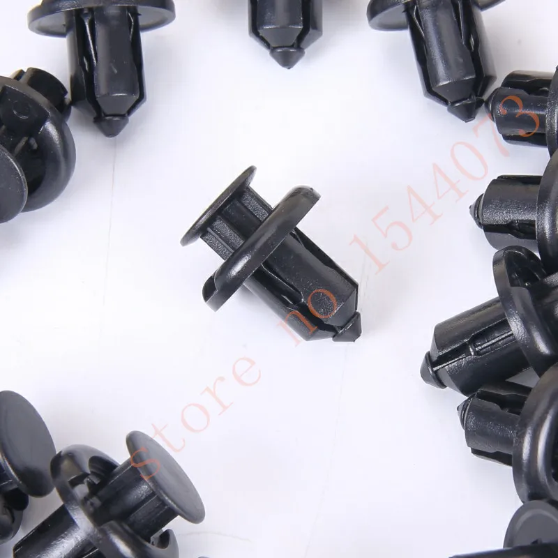 100 Pcs Bumper Hood Fender Splash Guard Retainer Clips Fasteners for Honda Acura