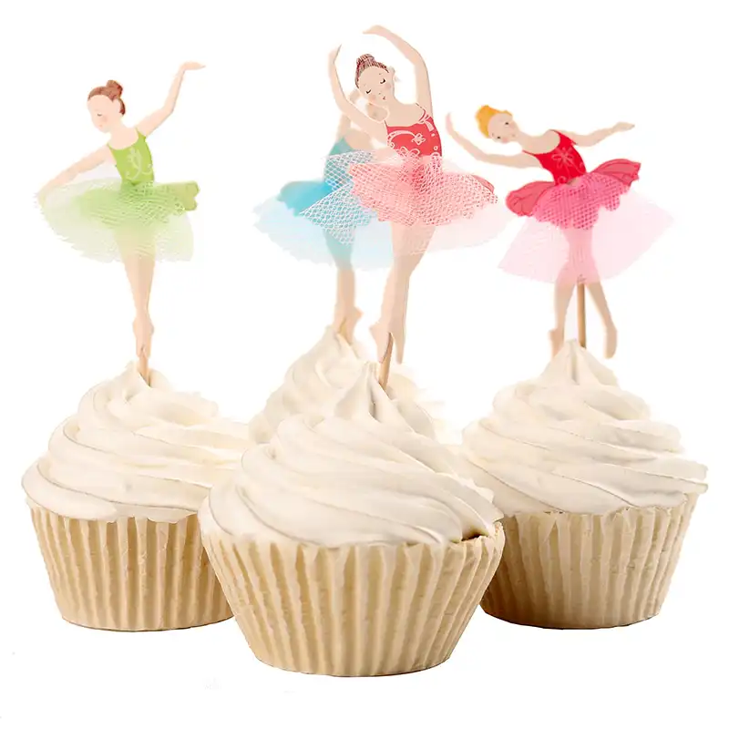 Decoration De Gateau En Forme De Ballerine Pour Danseuse 1 Pieces Lot Accessoire De Fete D Anniversaire Pour Fille Dec066 Aliexpress