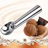 Stainless Steel Ice Cream Spoon Portable Aluminum Alloy Non-stick Anti-feeze Ice Cream Baller Scoop Home Kitchen ToolsHome ► Photo 2/6