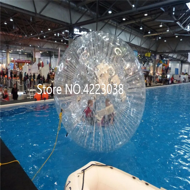 И насос Zorb мяч 2,5 м человек хомяк мяч ПВХ 0,8 мм Материал Zorb надувной шар уличная игра