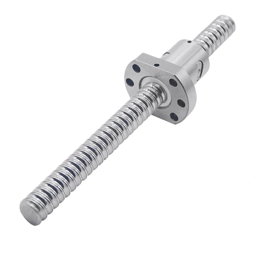 Шариковый винт SFU2505 200mm 250 300 350 400 450 500 550 мм шариковый с фланцем одной шариковой