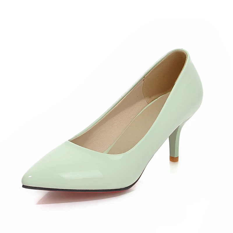 Noir Ol Taille Grande rose blanc Femmes Sexy Chaussures 34 Sur Slip Minces Talons Offre Élégant Spéciale vert De jaune Femme 43 Sarairis Pompes UCaxwSqEt