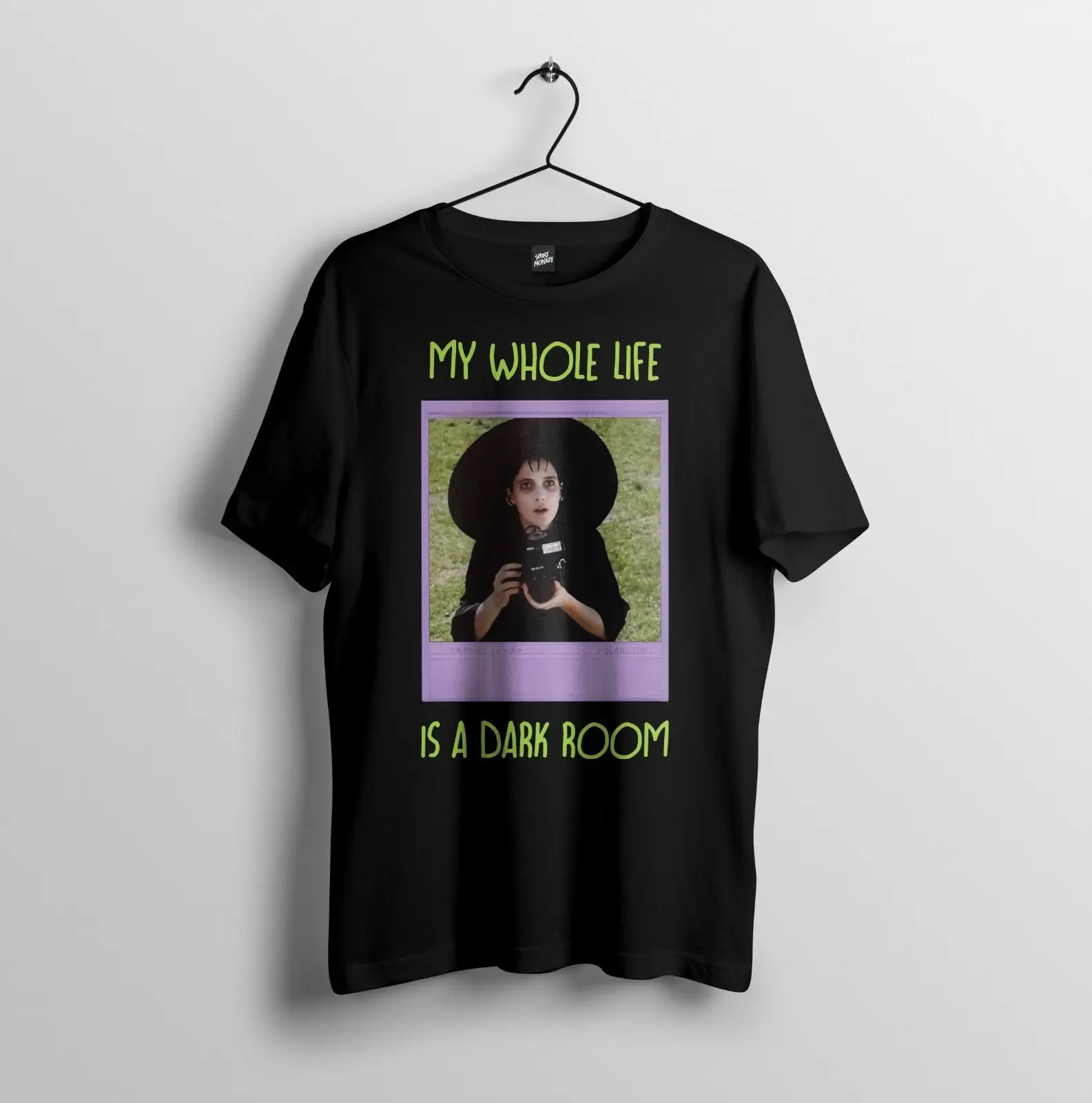 Lydia Deetz культовый фильм Beetlejuice Вдохновленный Дизайн-мужская футболка унисекс S-3XL с