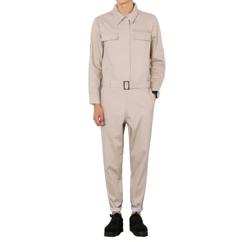 

2017 HOT New Spring And Summer Jumpsuit Overalls Men Slim One Piece Trousers Hairstylist Nightclub Singer Catwalk Costumes Pants