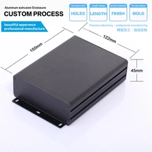 Factory production 122*45*160/4.8”x1.77”x6.3”(wxhxl)mm aluminum enclosure box for eletronic