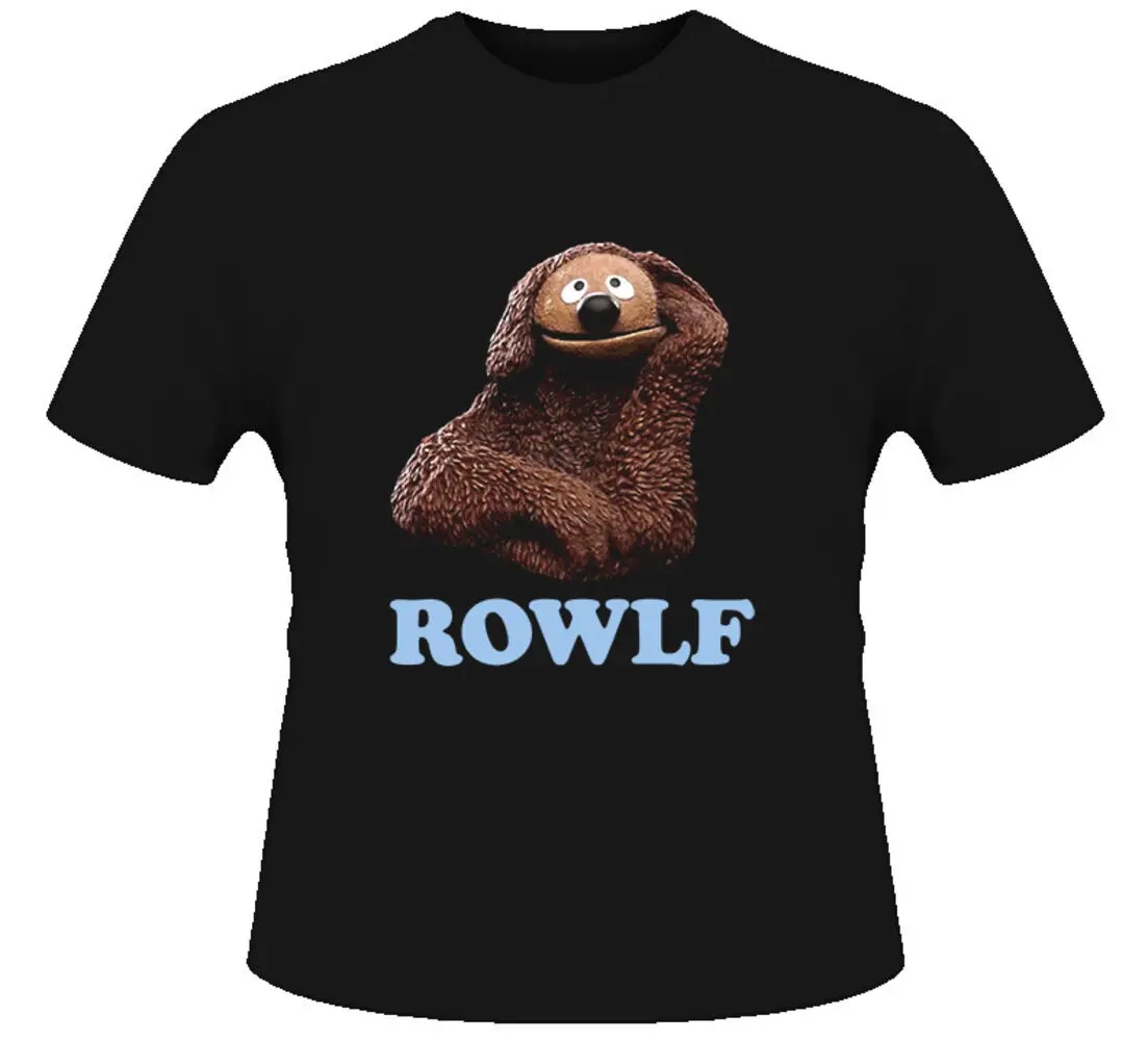 Rowlf собака Muppets футболка подарок футболка с принтом, хип-хоп футболка, новый футболки arrival 2019 модная футболка мужская футболка s