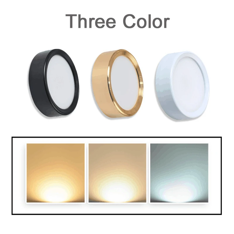 Blonche Modern Led Panel Light AC220V 5W/7W/9W Round Downlight for Living Room Bathroom Corridor Home Decor Mini Ceiling Lamp