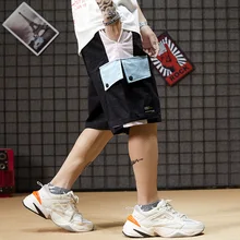 Super Five Points Chaozhou Брендовые мужские шорты для увеличения роста, хип-хоп, для мальчиков, с большим карманом, рабочая одежда для отдыха