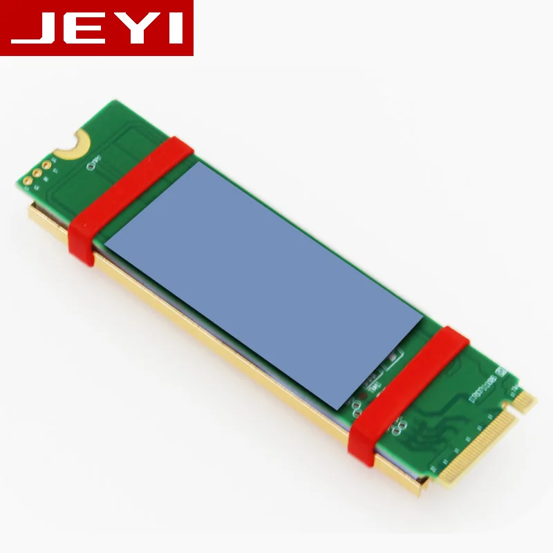 JEYI N80 열 분산 폴드 바 NVME NGFF M.2 2280, 알루미늄 시트 열전도율 실리콘 웨이퍼 냉각