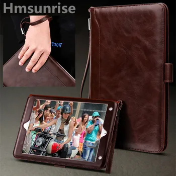 

Hmsunrise Leather Case For Apple iPad Pro 11 2018 Tablet Ultra Thin Flip Stand Smart Cover Storage Bag Hand Hold A1980 A2013