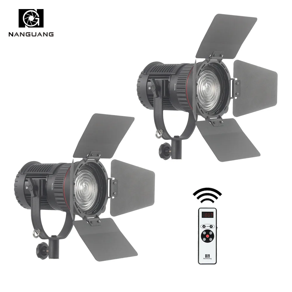 2 x CN 30F 30W светодиодный Fresnel светильник Studio ing Kit с пультом дистанционного