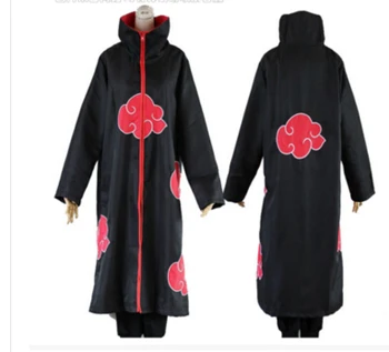 

Anime Naruto COS Akatsuki / Uchiha Itachi Cosplay Halloween Christmas Party Clothing Cloak Cape Cloak