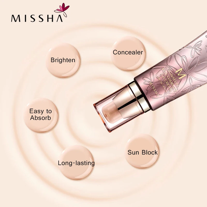 Missha M настоящий полный BB крем SPF25 PA + No.13 Новая косметика/основа Увлажняющая