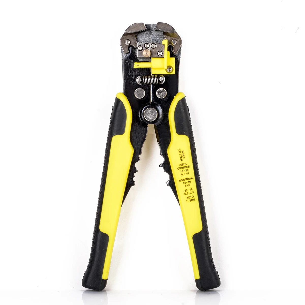 1pc Automatic Electrical Cable Wire Cutter Stripper Crimper Pliers Terminal Tool AWG24-10 0.2-6.0mm2
