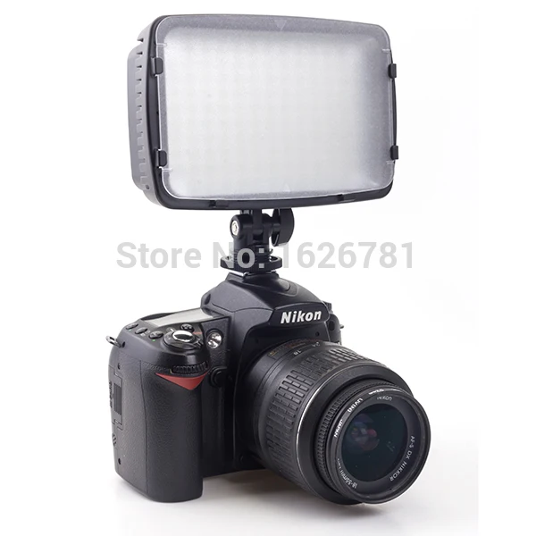MK-160 LED Photo Video Camera Camcorder Flash Light Lighting