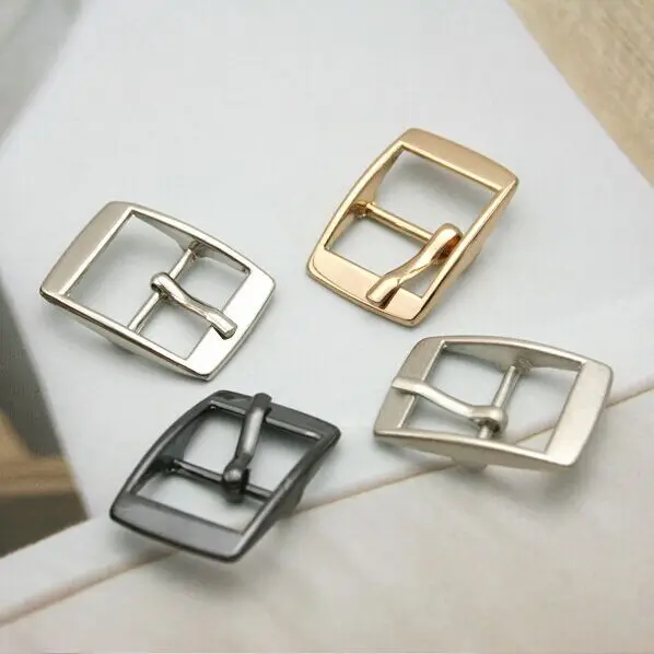 Wholesale Free shipping 40pcs/lot metal 14mm shoe buckle with pin alloy