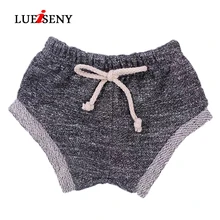 LUEISENY/модные детские хлопковые шорты ярких цветов для малышей летние шорты для маленьких мальчиков и девочек