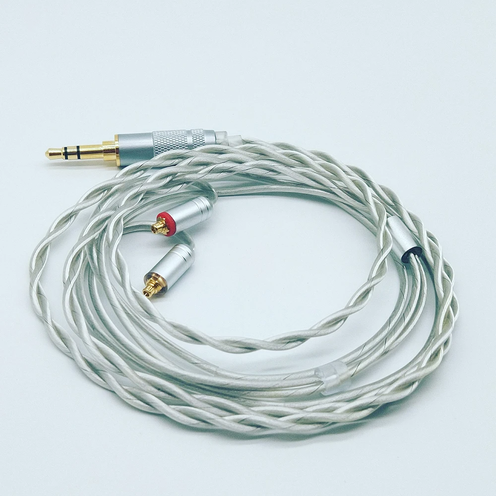 

7N PCOCC Earphone Cables MMCX/0.78mm Interface 160 Cores Copper Shaft Shielded Wire Headphone Cords 3.5mm Plug for WESTONE w80