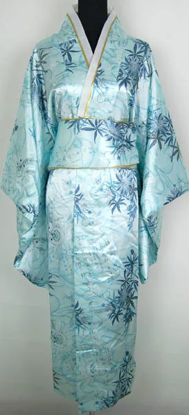 light blue kimono dress