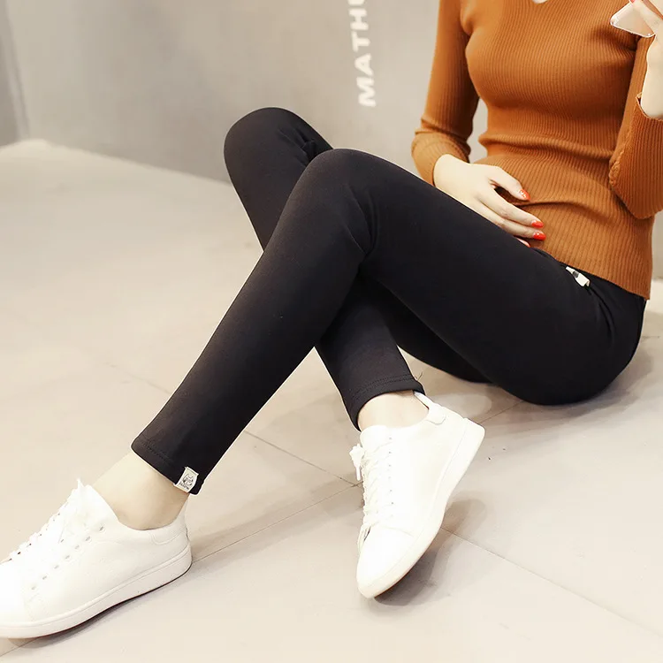 Maternity Skinny Pants Trousers Elastic Adjustable Leggings For Pregnant Pregnancy Women Pants High Waist Clothes Plus Size
