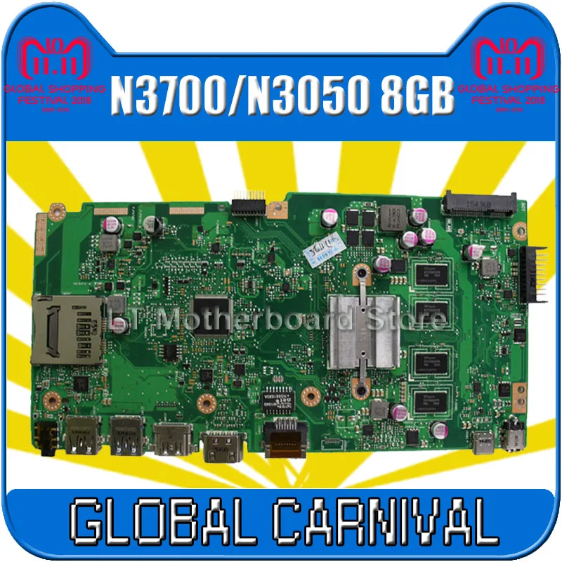 X540SA Motherboard N3700/N3050 8GB RAM For ASUS X540SA X540S X540 F540S Laptop motherboard X540SA Mainboard X540SA Motherboard X540SA Motherboard N3700/N3050 8GB RAM For ASUS X540SA X540S X540 F540S Laptop motherboard X540SA Mainboard X540SA Motherboard
